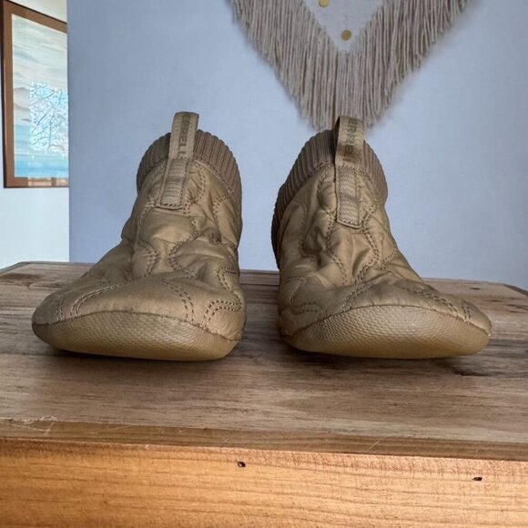 Merrell Coyotes Tan Quilted Nylon Lightweight Zero Drop Slip On Shoe Size 9 - Picture 3 of 13